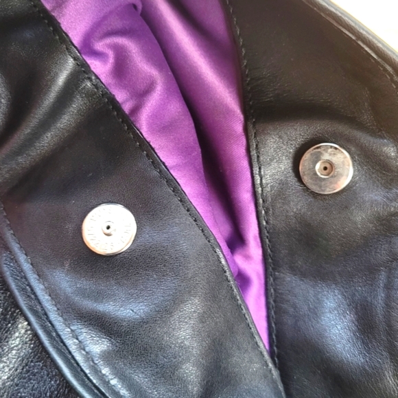 COACH | Black Leather Silver Hardware Shoulder Bag - Picture 11 of 11